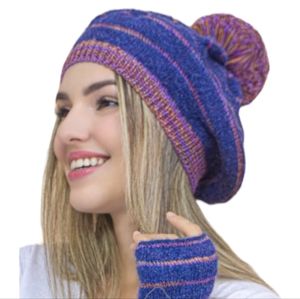 Classic Alpaca Pom-Pom Hat